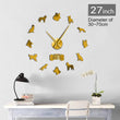 DIY German Shepherd Wall Clock