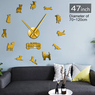 DIY Jack Russell Wall Clock