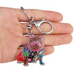 Otis English Bulldog Keychain