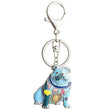 Otis English Bulldog Keychain