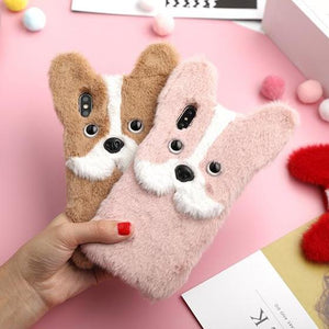 3D Fluffy iPhone Case