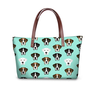 Boxer Dog Shopper Bag