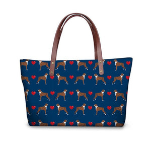 Boxer Dog Shopper Bag