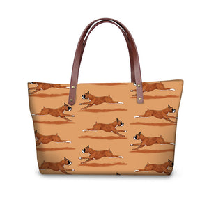 Boxer Dog Shopper Bag