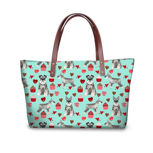 Schnauzer Love Bag