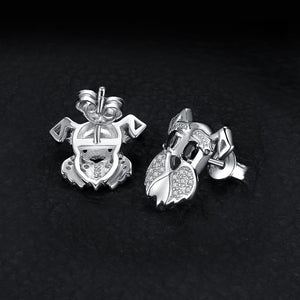 Bonnie Schnauzer Sterling Silver Earrings