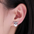 Bonnie Schnauzer Sterling Silver Earrings