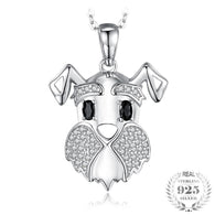 Bonnie Schnauzer Sterling Silver Pendant