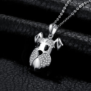 Bonnie Schnauzer Sterling Silver Pendant