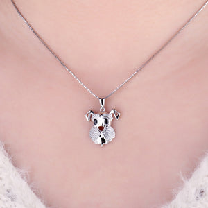 Bonnie Schnauzer Sterling Silver Pendant