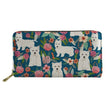 Westie & Flowers Wallet