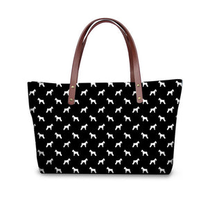 Schnauzer pattern Bag & Wallet
