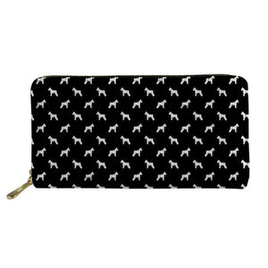 Schnauzer pattern Bag & Wallet