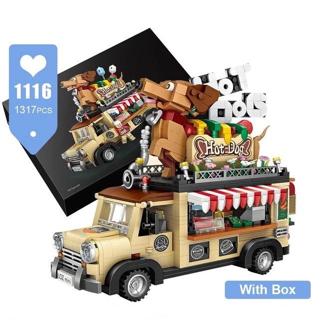 Lego hot dog sales truck