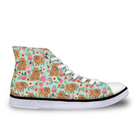 Poms & Flowers Sneakers