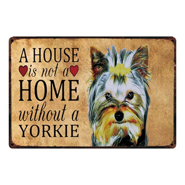 A house is not a home without a dog