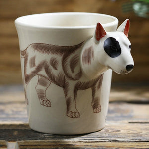 3D Bull Terrier Mug