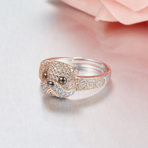 Riri 925 Sterling Silver Bulldog Ring