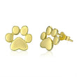 925 sterling silver Dachshund Paw Earrings