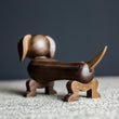 Dachshund Wooden Sculpture