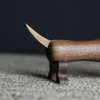 Dachshund Wooden Sculpture