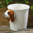 3D Basset Mug