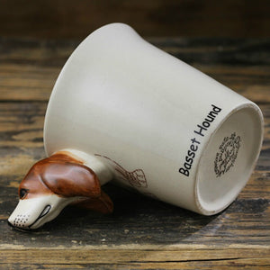 3D Basset Mug