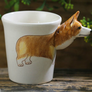 3D Pembroke Welsh Corgi Mug