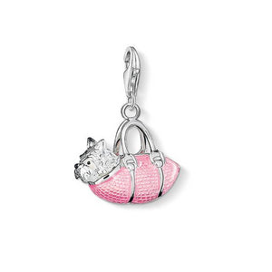 Westie West Highland White Terrier 925 sterling silver pendant charm