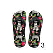 Schnauzer Flip Flops