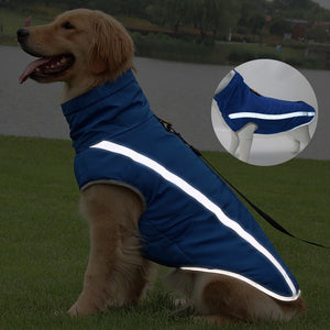 Waterproof Fleece Dog Jacket